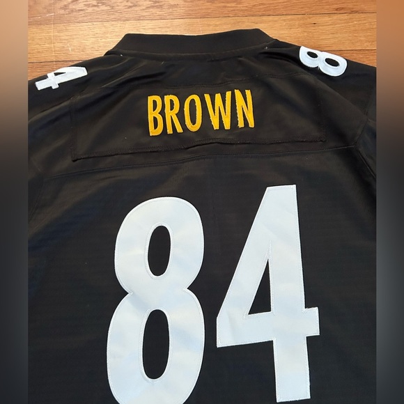 Antonio Brown Pittsburgh Steelers NFL On Field Jersey, Youth XL 18-20, +2 length - Picture 2 of 9